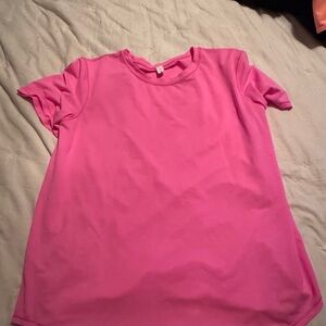 Lululemon Athletica Hot Pink T Shirt
